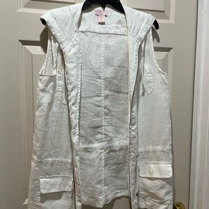 St. Tropez Cream Sleeveless Vest